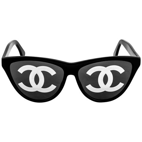 coco chanel sunglasses with small logo